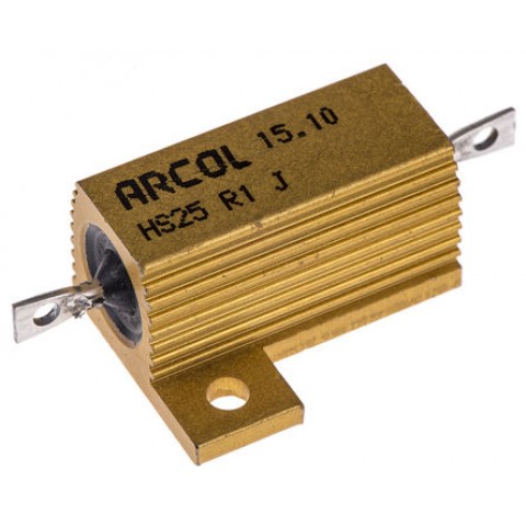 HS 25W R1 J HEATSINK RESISTOR 5% 